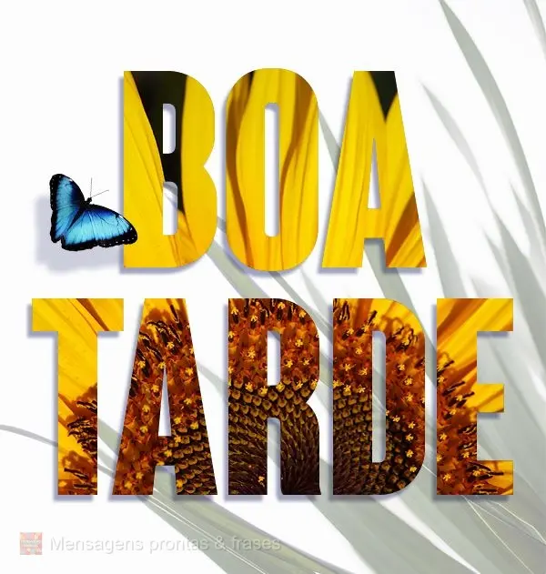 BOA TARDE