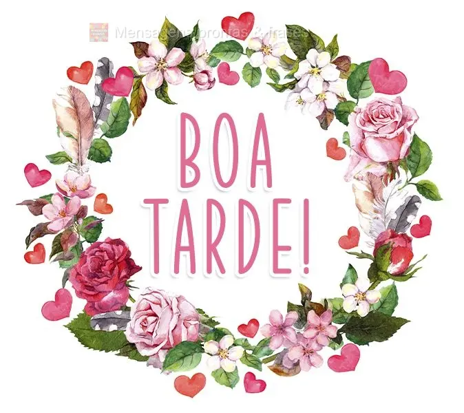 Boa tarde!
