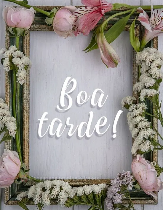 Boa tarde!
