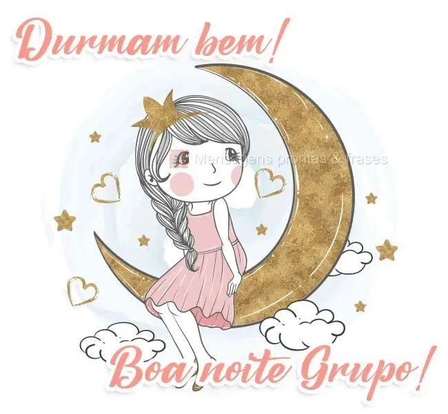 Durmam bem! 
 Boa noite Grupo!