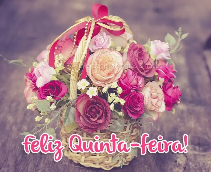 Feliz Quinta-feira!
