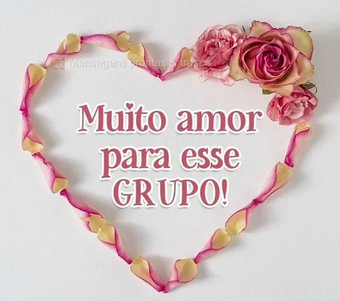 Muito amor para esse grupo!