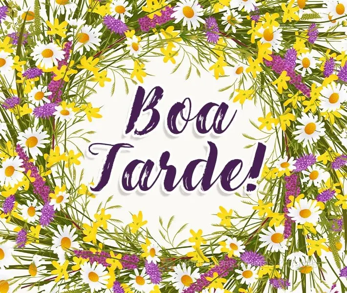 Boa tarde!