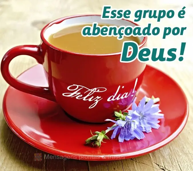 Esse grupo é abençoado por Deus! Feliz dia!