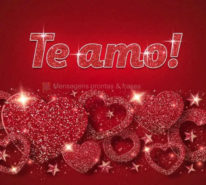 Te amo!