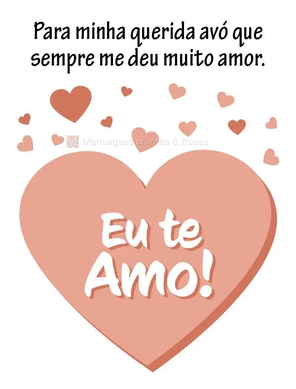 Para minha querida avó que sempre me deu muito amor. Eu te amo!