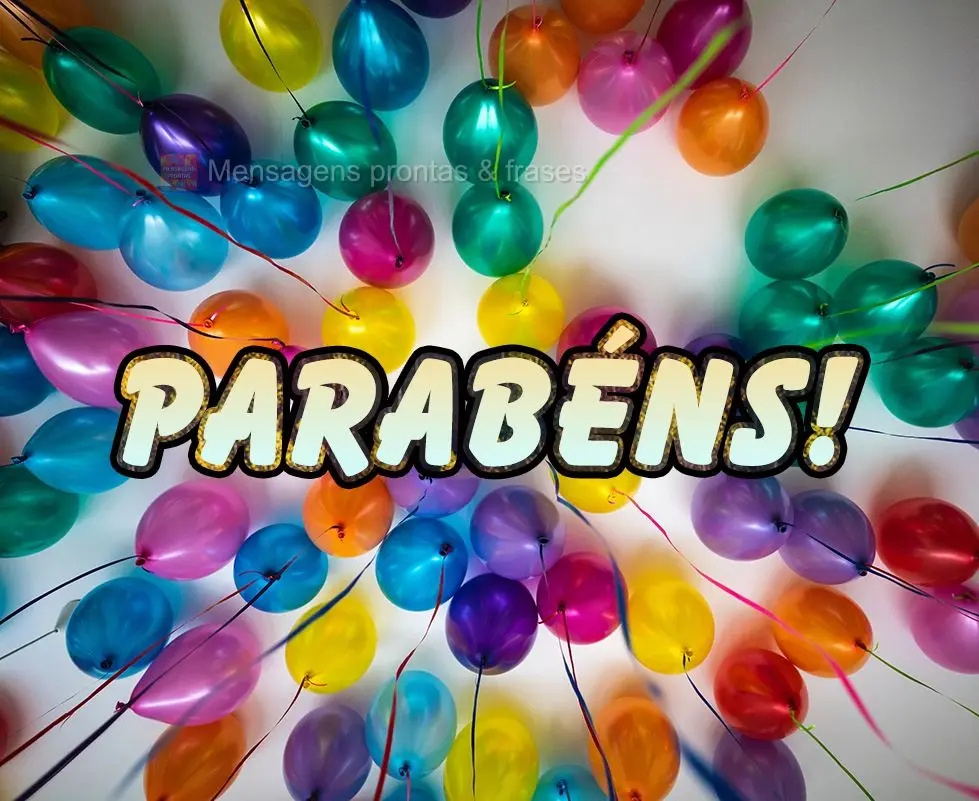 Parabéns!