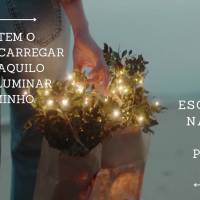 Cada um tem o poder de carregar somente aquilo que faz iluminar o seu caminho. Faça boas escolhas para não se perder em meio a pensamentos negativos....