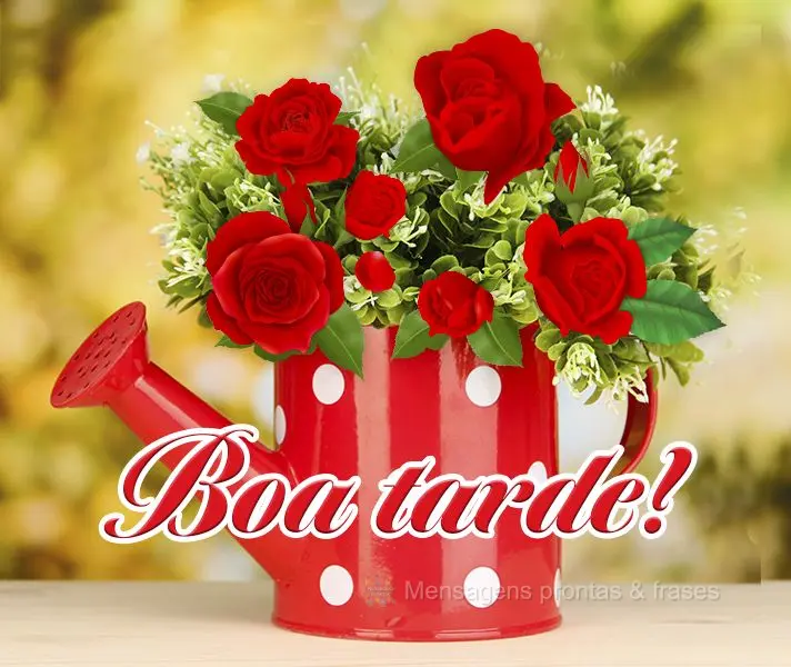 Boa tarde!