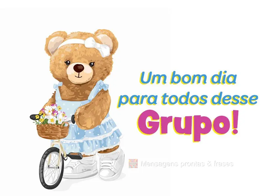 Um bom dia para todos desse Grupo!