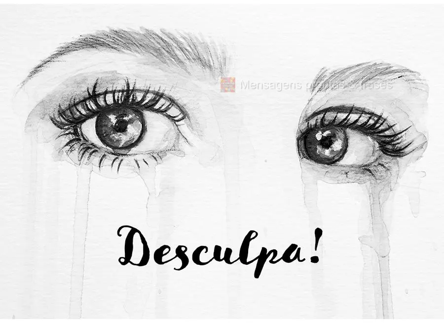 Desculpa!