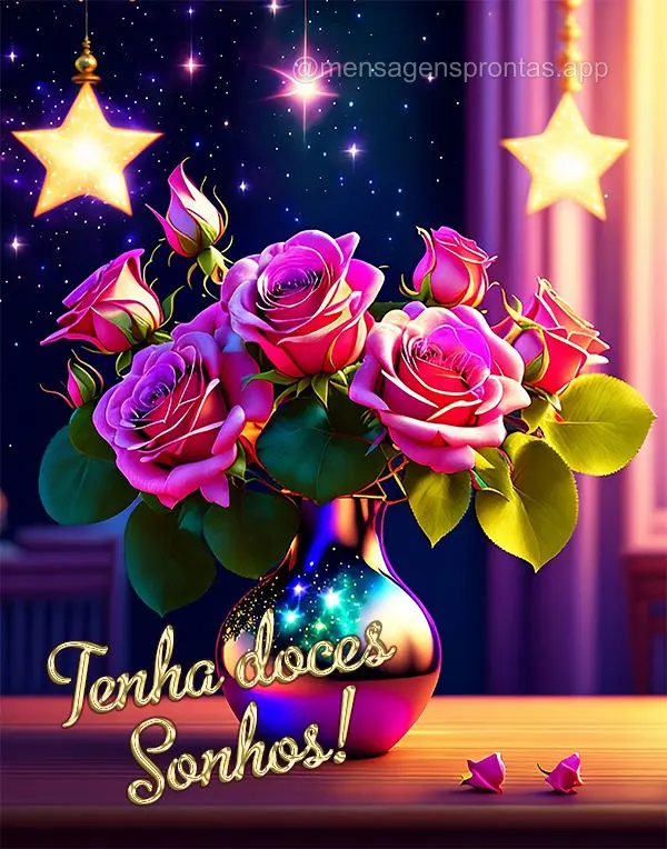 Tenha doces sonhos!