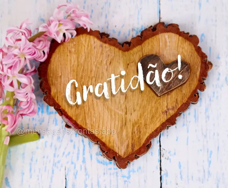 Gratidão!