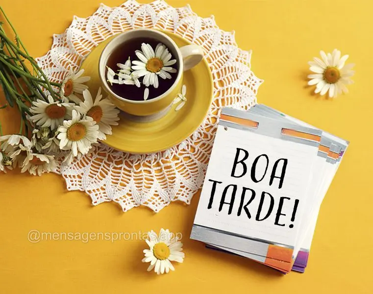 Boa tarde!