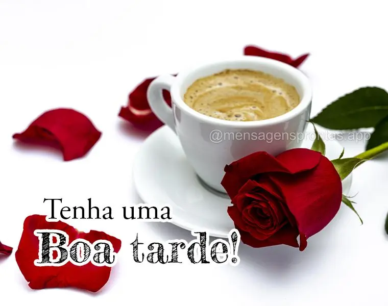 Tenha uma Boa tarde!