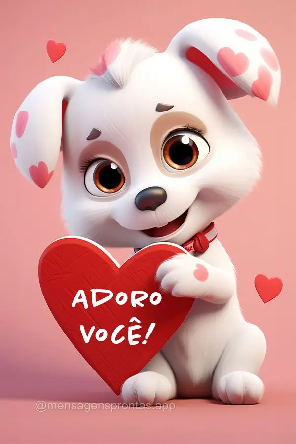 Adoro você!