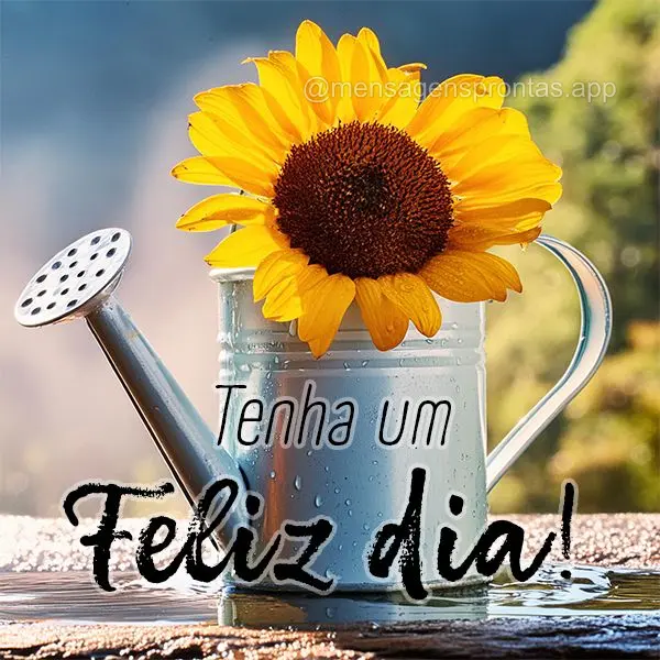 Tenha um Feliz dia!