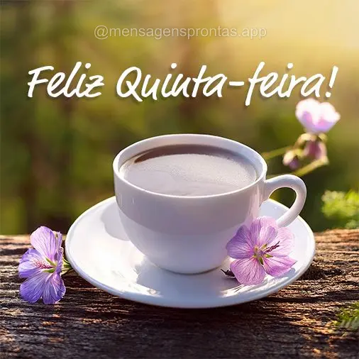 Feliz Quinta-feira!