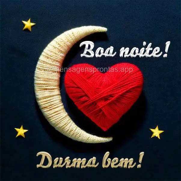 Boa noite! Durma bem!