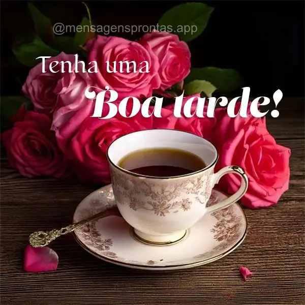 Tenha uma Boa tarde!