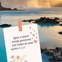 Que o amor esteja presente em todas as suas ações e que você possa espalhar bondade e compaixão por onde passar. Feliz Quinta!