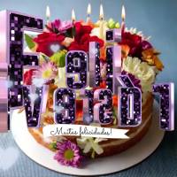 Muitas felicidades! Feliz aniversário! 