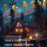 Você é mais forte e capaz do que imagina. Confie em seu potencial e siga em frente. Boa noite!