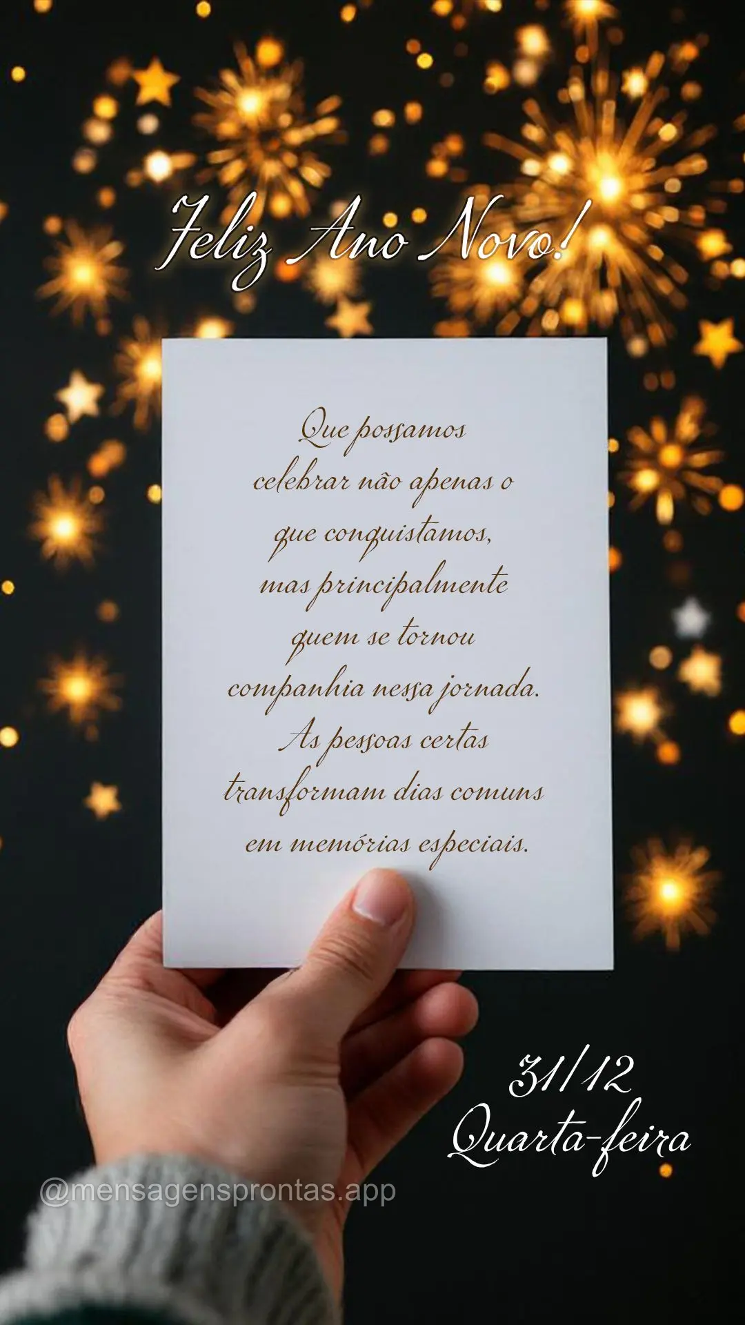 Que possamos celebrar não apenas o que conquistamos, mas principalmente quem se tornou companhia nessa jornada. As pessoas certas transformam dias comun...