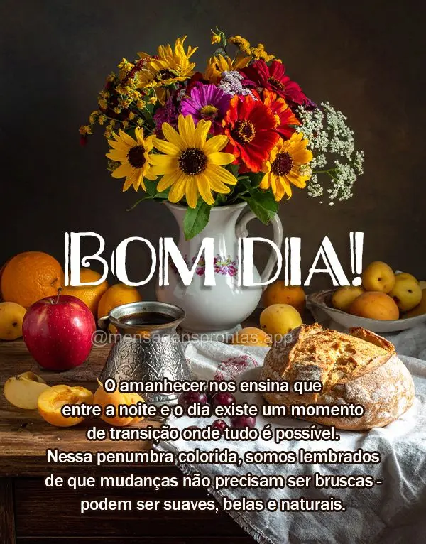 O amanhecer nos ensina que entre a noite e o dia existe um momento de transição onde tudo é possível. Nessa penumbra colorida, somos lembrados de que...