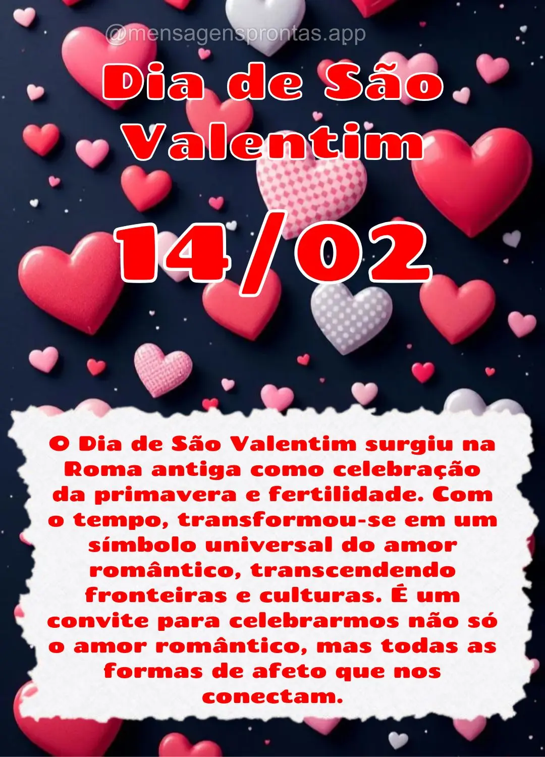 O Dia de São Valentim surgiu na Roma antiga como celebração da primavera e fertilidade. Com o tempo, transformou-se em um símbolo universal do amor r...