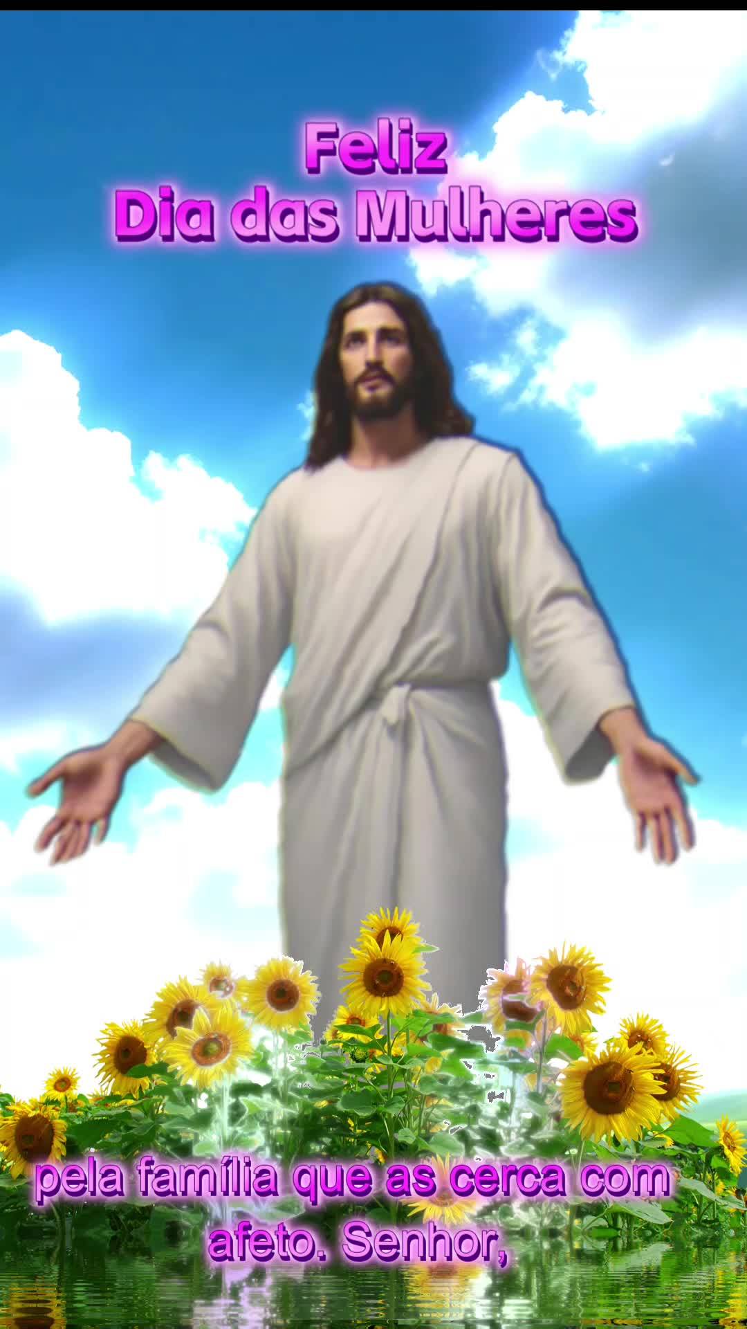 Senhor, neste Dia das Mulheres, meu coração transborda de gratidão por cada mulher que o Senhor colocou em minha vida. Obrigada, Deus, por criar seres...